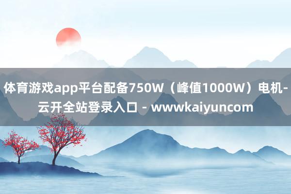 体育游戏app平台配备750W（峰值1000W）电机-云开全站登录入口 - wwwkaiyuncom